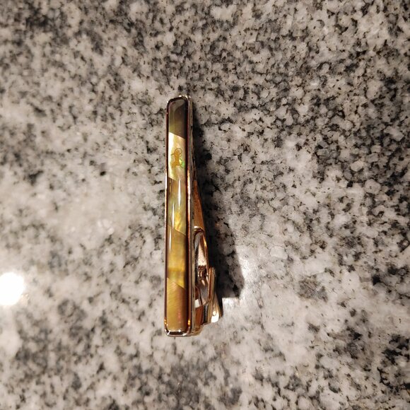 Celine 925 Silver Opal Tie Clip - Picture 12 of 16